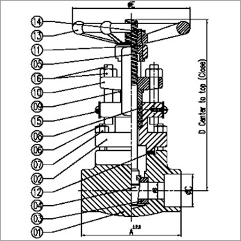 Forged Steel Gate Valve