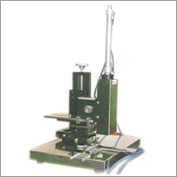 Pneumatic Table Top Coder - Steel & Aluminum, 12x10x15 Inches, 220V AC | Precise Coding, Durable Design, Efficient Marking