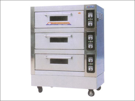 Gas Fired 3 Decko Oven