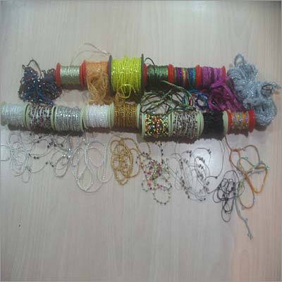 Colored Glass Beads Cords By P. KUMAR & BROTHERS