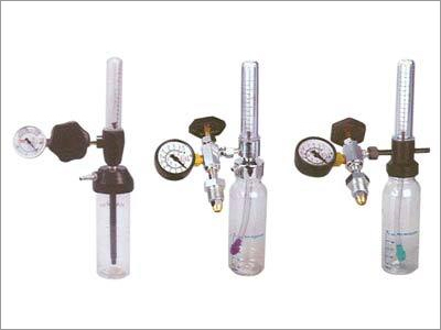 Oxygen Valve With Rotameter