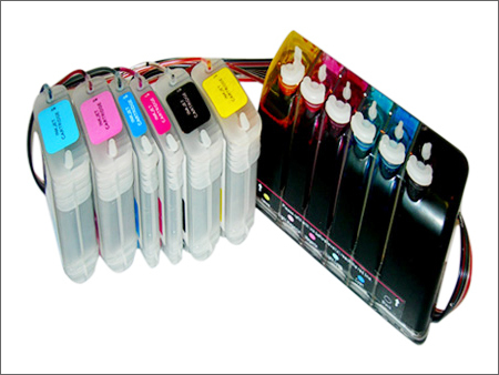 Black Continuous Ink Supply System
