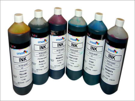 Multi Colour Water Based Pigment Ink
