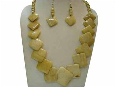 Bone Brass Necklace