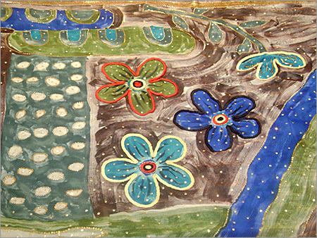 Printed Crepe Fabric