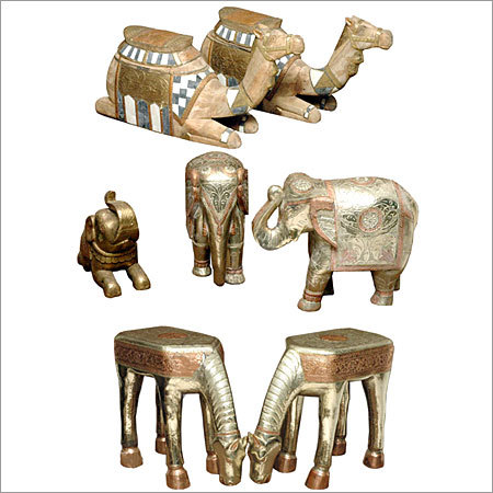 Wooden Animal Statue