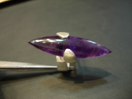 Stone Studded Silver Rings