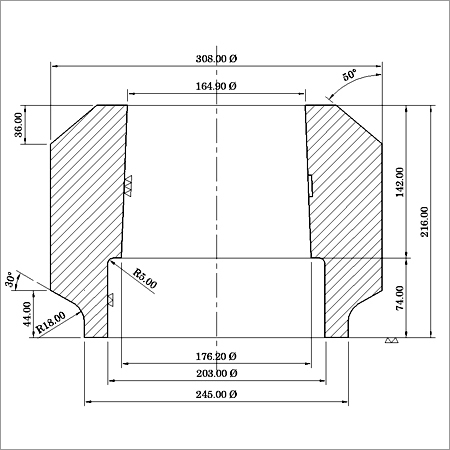 Top Pedestal for Sugar Industries