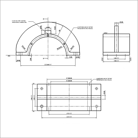TOP PEDESTAL FOR SUGAR FACTORY