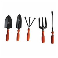 Orange And Black Garden Hand Tools