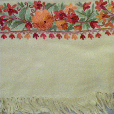 Shawl with Hand Embroidery