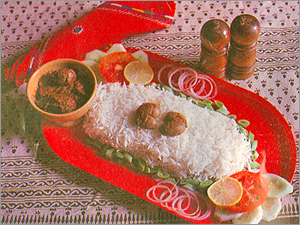 Cooked Basmati Rice
