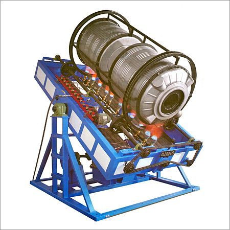 Rock N Roll type Rotomoulding Machine