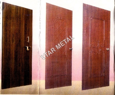 P.V.C Wooden Grain Door