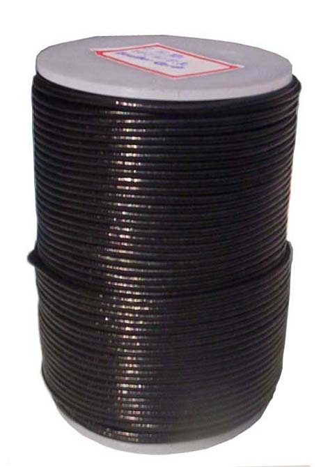 Black Leather Cords - 2-3mm Diameter 100m Length | Durable Flexible Stylish Strong Spool