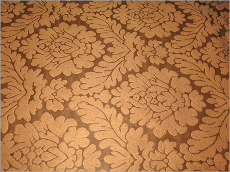 Poly Suede Embossed Fabric