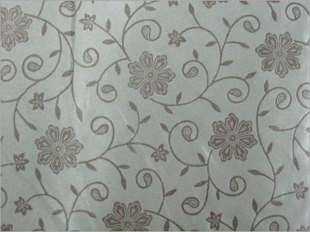 Embossed Poly Suede Fabric