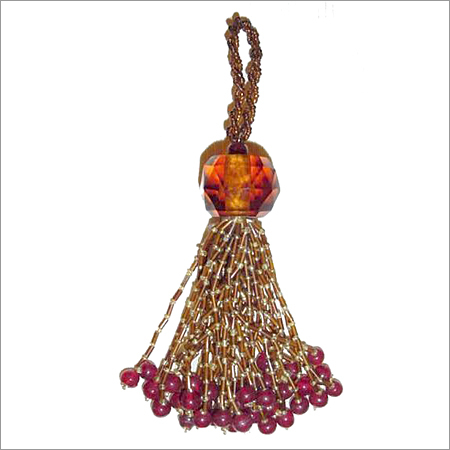 Glass Beaded Tassel