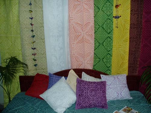 APPLIQUE Cotton Bed Spread