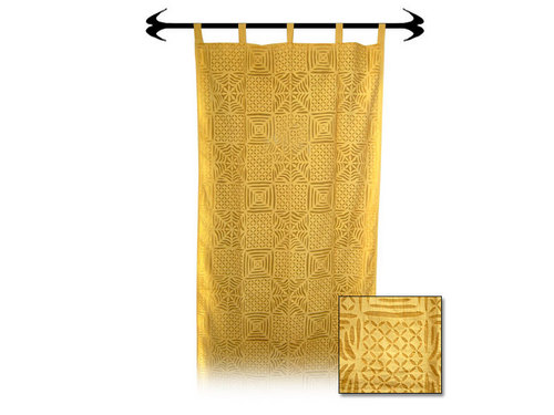 CURTAIN ORGANDY CUT WORK