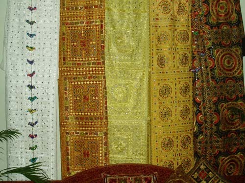 Mirror work Bedspread