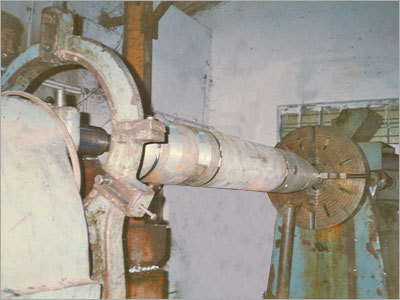 Water to Water Missile Body under Machining