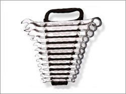 11 Pieces Combination Wrench Set Packed T. Type Rack