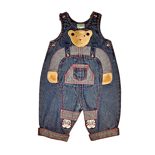 Girls Denim Dungarees