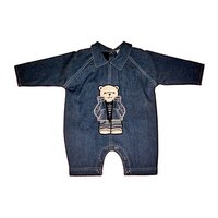 Baby Denim Suits - Soft Cotton Blend, Available in Multiple Sizes and Classic Blue Color