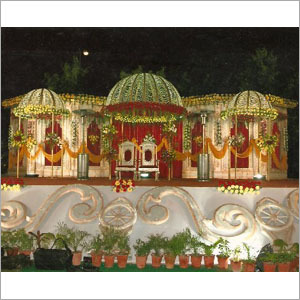 Wedding and Reception Stage