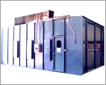 Side Draft Spray Painting Booth