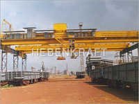 Double Girder Magnet Crane - Steel | Variable Capacity, Customizable Span And Lifting Height, Rectangular/circular Magnet Type, Cable Reeling Drum Power Supply, Pendant/remote Control System