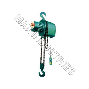 3 Ton Electric Chain Hoist - Color: Blue