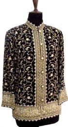 Embroidered Silk Jacket