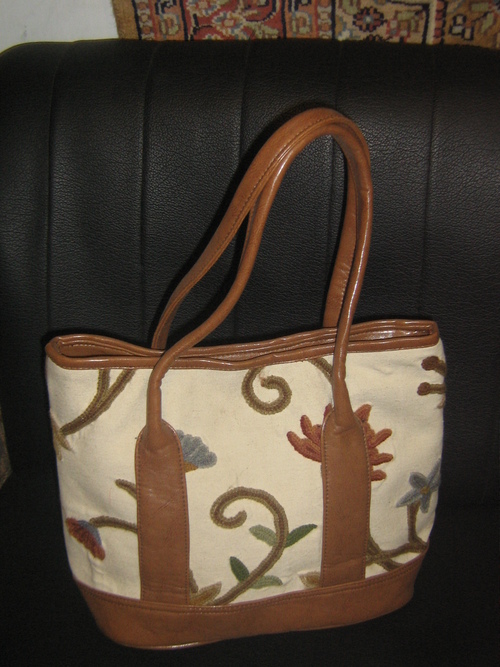 Embroidered Handbag