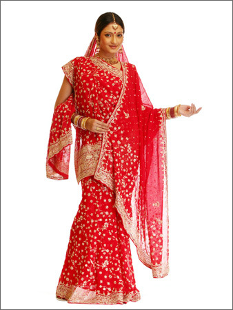 Bridal Wear Saree