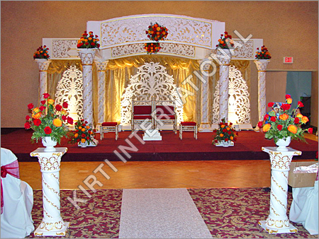 Fibre Gold Mandap
