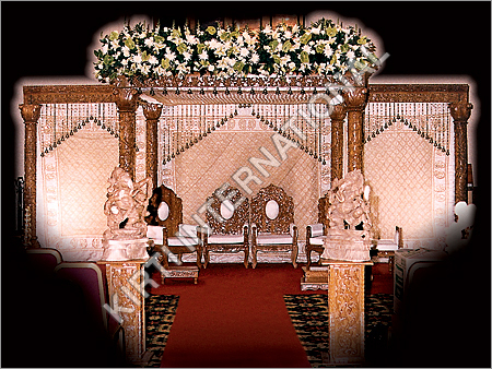 Wooden Mandap