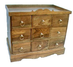 Wooden Drawer Chest