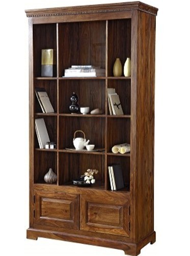 Wooden Shelf with 2 cabinets