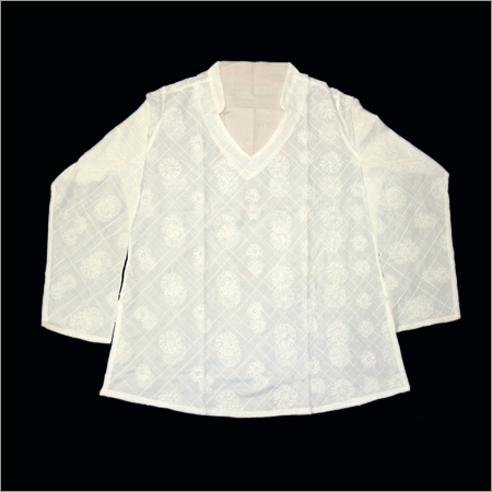 Chikan Full Sleeve Kurta