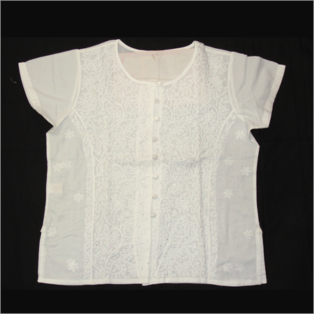 Chikan Ladies Top