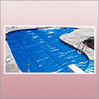 Swimming Pool Cover - Polyethylene, Customizable Size, Blue | Chemical Reduction, Clean Water, Debris Barrier, Pest Control, UV Resistant
