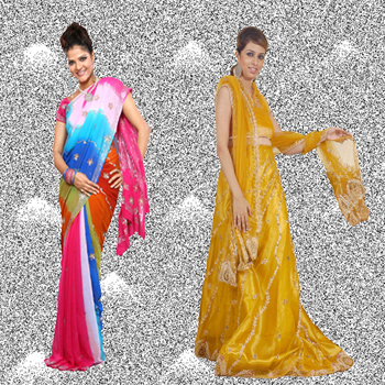 Designer Embroidered Saree