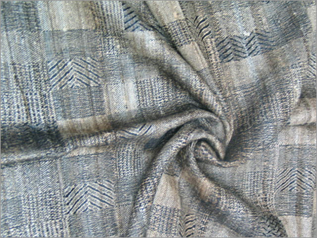 Cotton Silk in Jacquard Weave