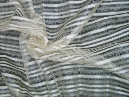 Tasar Silk in Net Weave