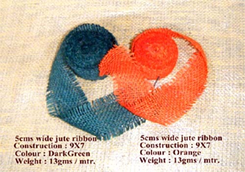 Coloured Jute Ribbon