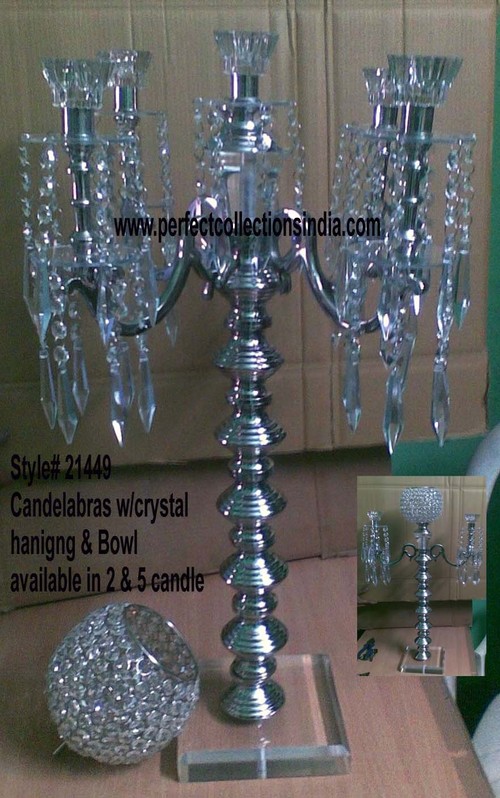 Silver  Antique Candelabras