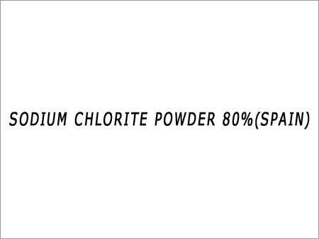 Sodium Chlorite Powder 80% (Spain)