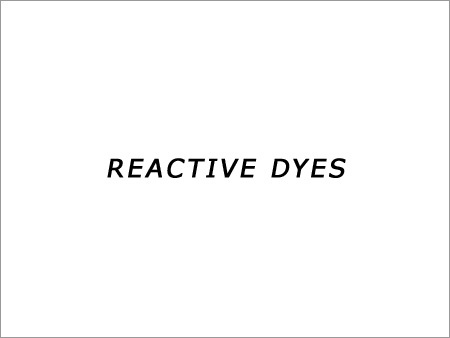 Reactive Dyes